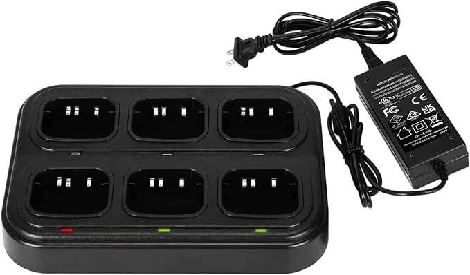 SAMCOM Six Way Charger Multi Unit Rapid Gang Charger Station by SAMCOM