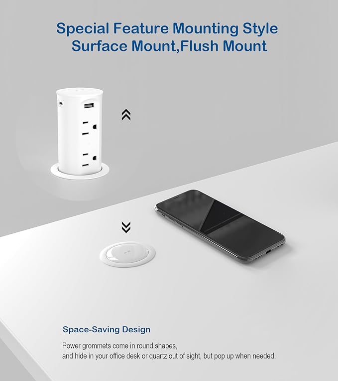 Jgstkcity 2.5 inch Hole Pop up Outlet - Image 5