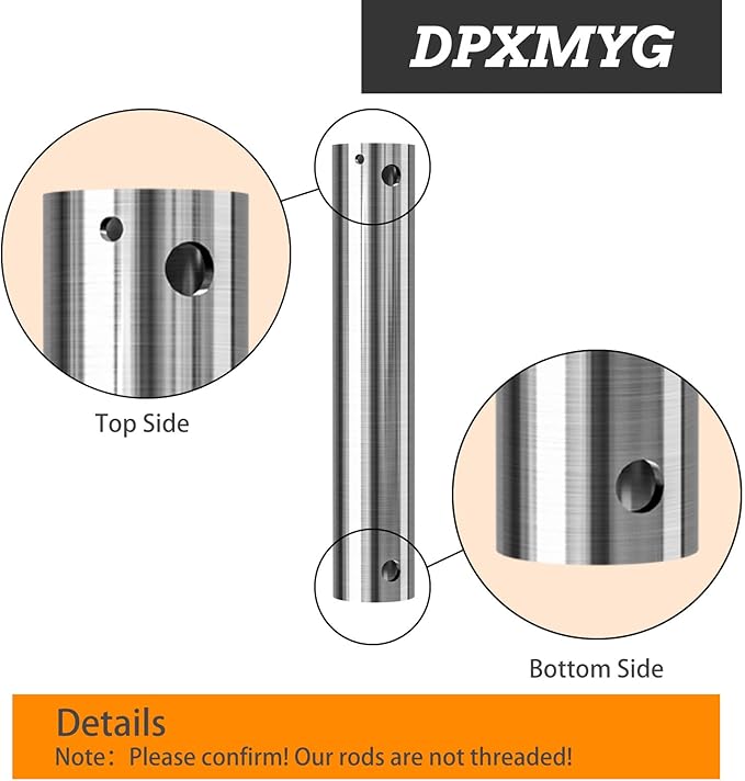 DPXMYG 48 inch Ceiling Fan Downrod - Image 3