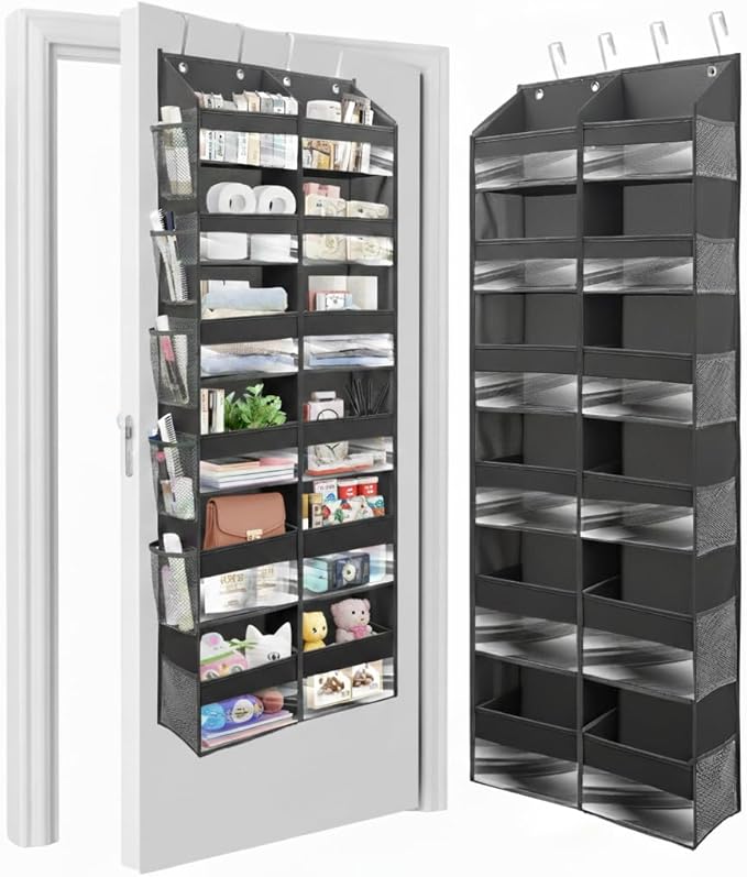 HOMELUX THEORY UPGRADED 6 Tiers Over The Door Organizer Hanging by HomeluxTheory