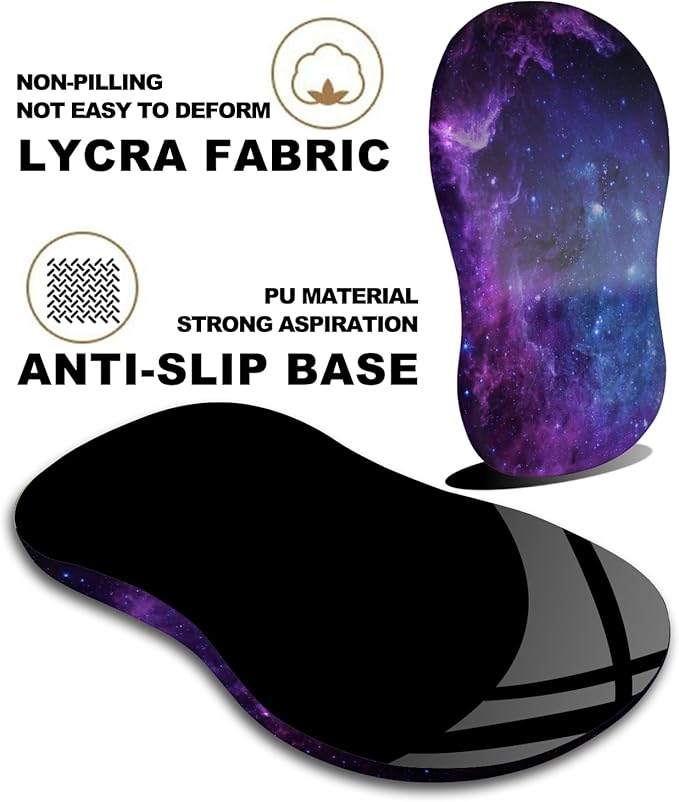 KUOSGM Mouse Pad Wrist Support, Ergonomic Mouse Pad - Image 6