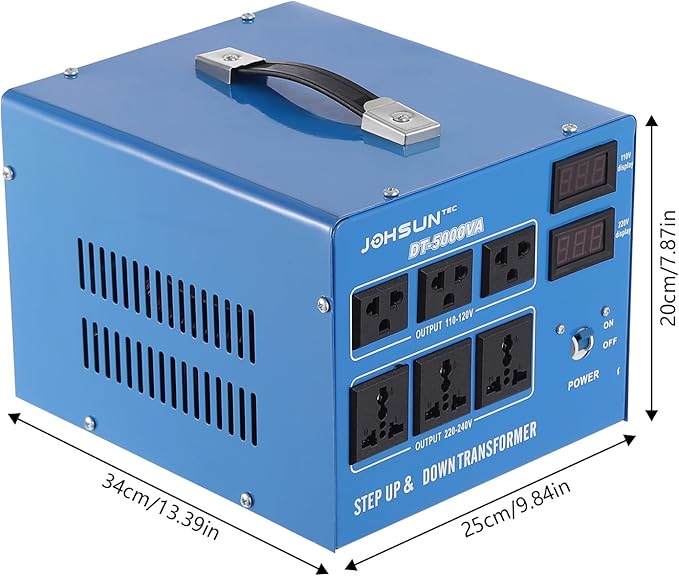 5000W Voltage Converter Auto Transformer Duty Step Up/Down Power Converter - Image 7