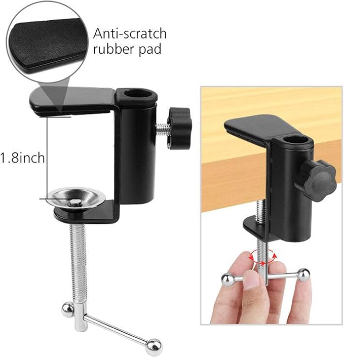 Overhead Video Stand Phone Holder Articulating Arm Phone Mount Table Top - Image 6
