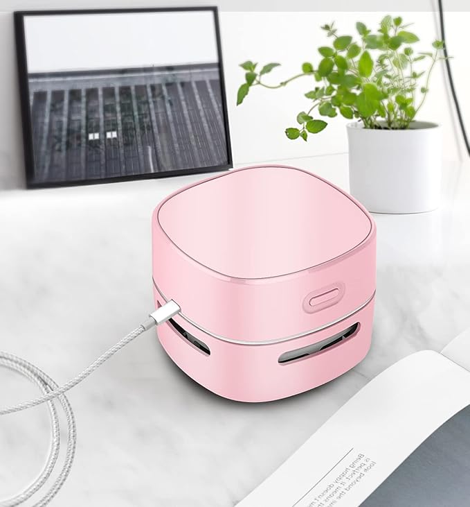 ODISTAR Desktop Vacuum Cleaner, Mini Table dust Sweeper Energy Saving, High - Image 2