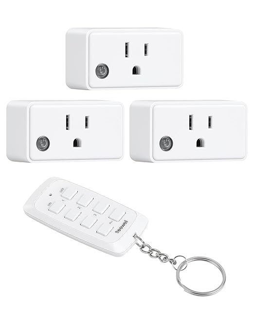 Wireless Remote Control Outlet by treewell
