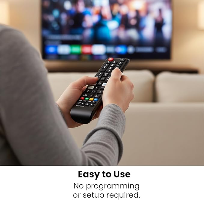 Replacement for Samsung TV Remote Control, Universal Compatible - Image 5