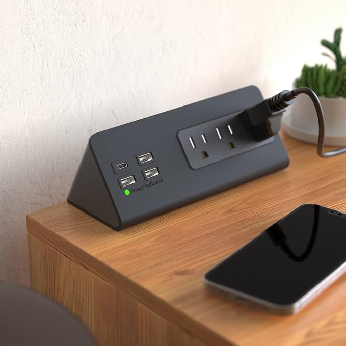 Nightstand Edge Mount Power Strip - Image 6