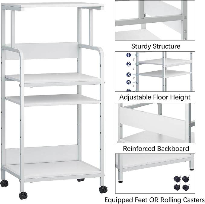 Arbuxzuy 4-Tier Printer Stand - Image 2