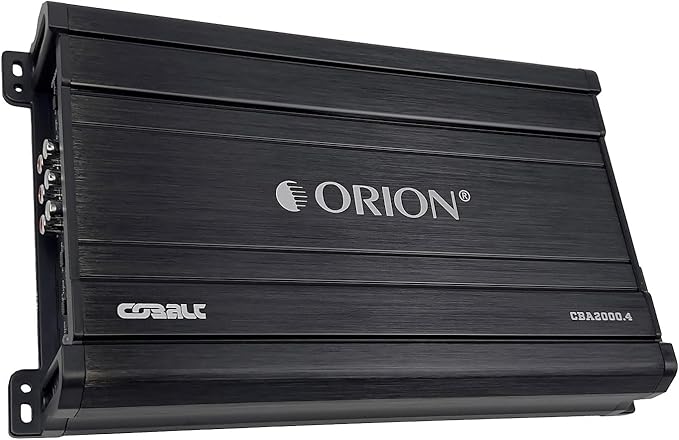 Orion Cobalt Series CBA2000.4 High Efficiency 4-Channel Class A/B Amplifier by ORIONCARAUDIO
