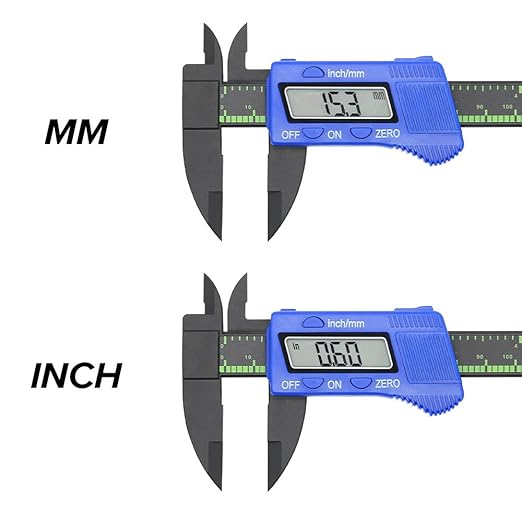 Electronic Digital Caliper, Plastic Vernier Caliper, Caliper Measuring Tool - Image 3