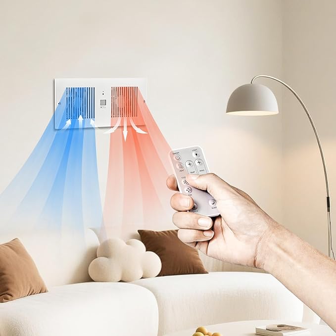VEVOR Room to Room Fan, Adjustable Dual Airflow Through-the-Wall Fan - Image 8
