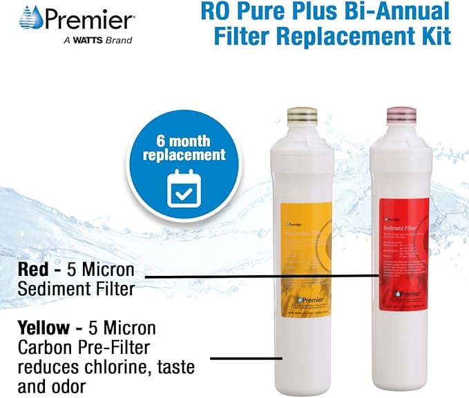 Watts Premier Bi-Annual RO Pure Plus 2-Pack Filtration Kit - Image 4