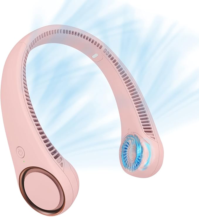 CIVPOWER Neck Fan: Portable Personal Neck Cooling Rechargeable Bladeless Fan by CIVPOWER