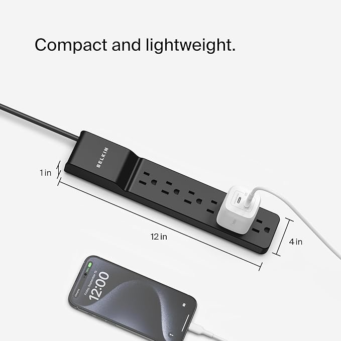 Belkin Surge Protector Power Strip - Image 4