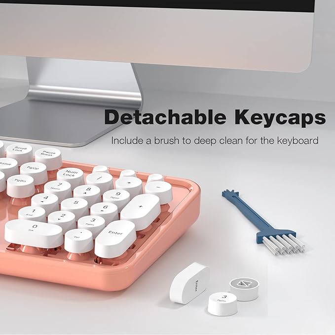 MOFII Wireless Keyboard and Mouse Combo, Computer Full Size 2.4G Plug and Play - Image 5