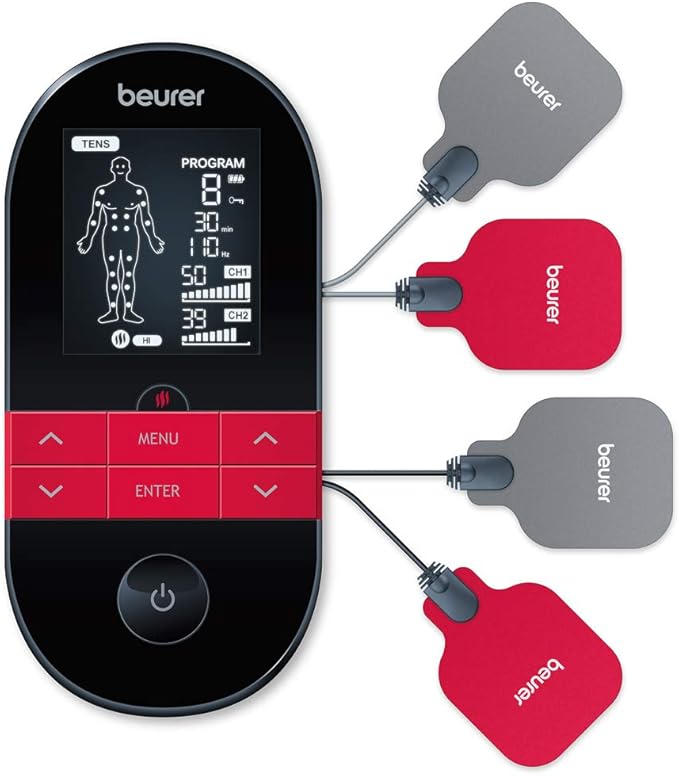 Beurer EM59 Digital 3-in-1 TENS Unit, EMS & Heat Therapy by BeurerNorthAmerica