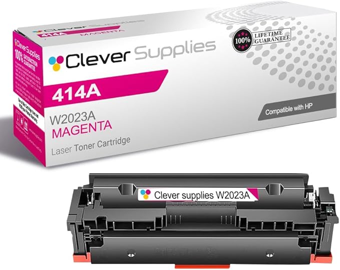 CS Replacement Compatible with HP MFP M480f Toner Cartridge W2023A to use with by CleverSupplies