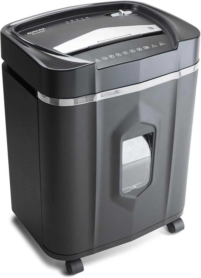 Aurora Anti-Jam 16-Sheet Crosscut Paper/CD and Credit Card Shredder/ 5-Gallon by Aurora