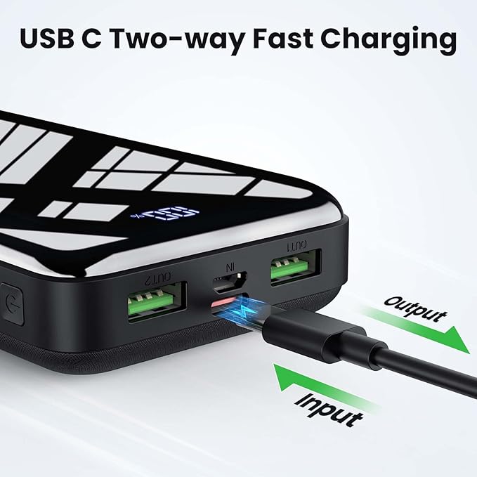 LOOPEAK Portable Charger Power Bank 27000mAh, 22.5W Fast Charging USB C - Image 4