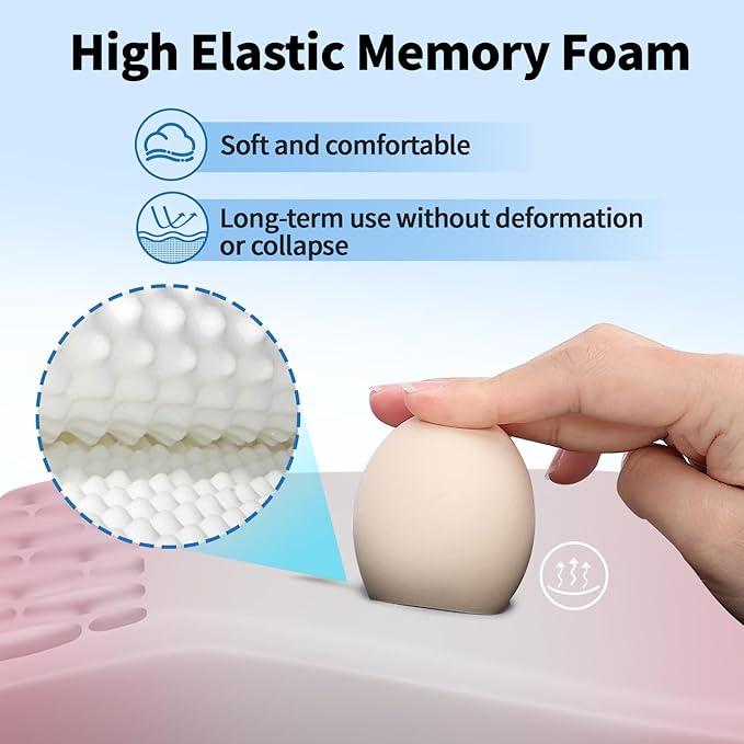 YIWEI Ergonomic Mouse Pad with Wrist Rest - Image 3