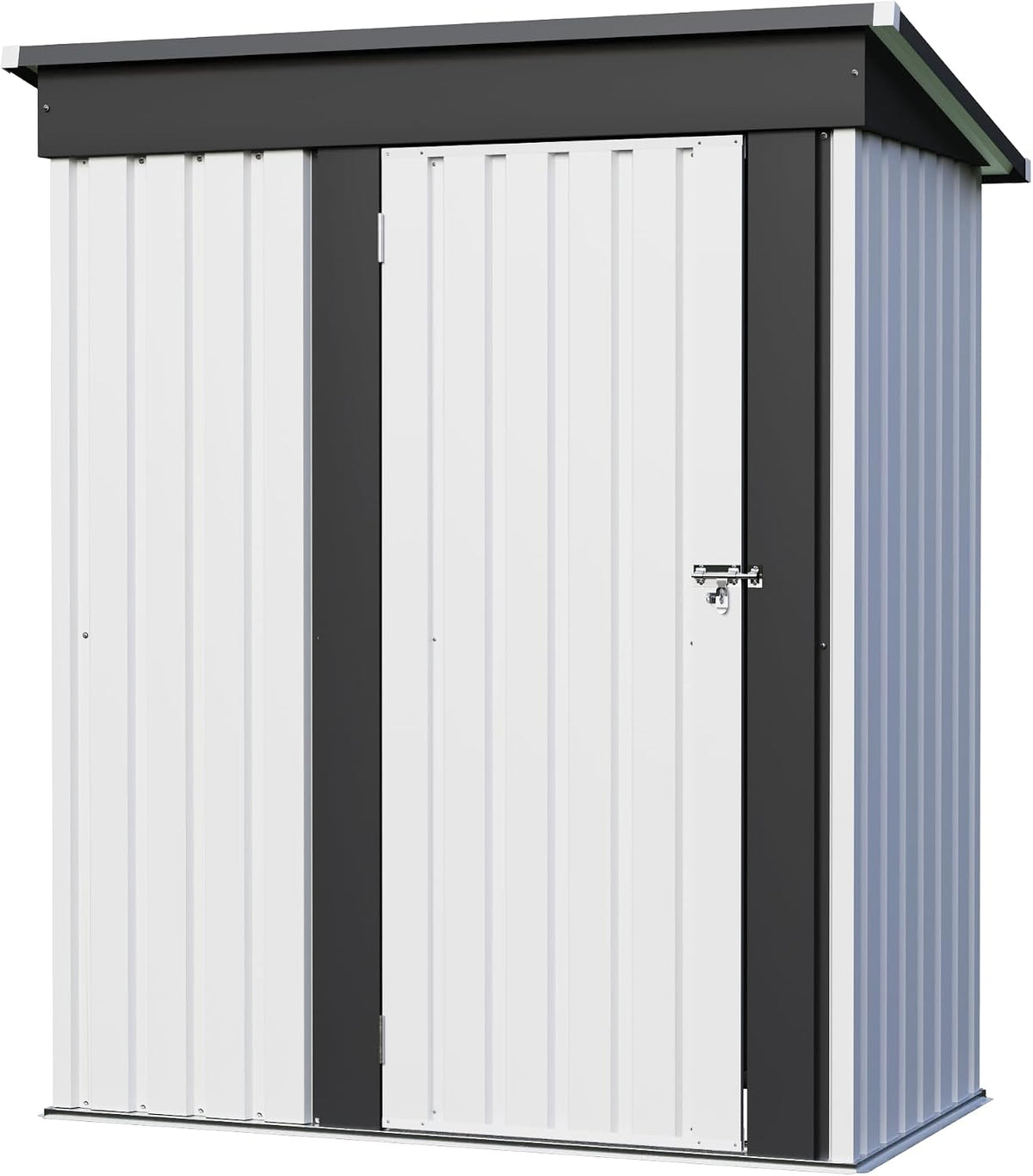 jummico metal outdoor storage shed 5 x 3, main product view