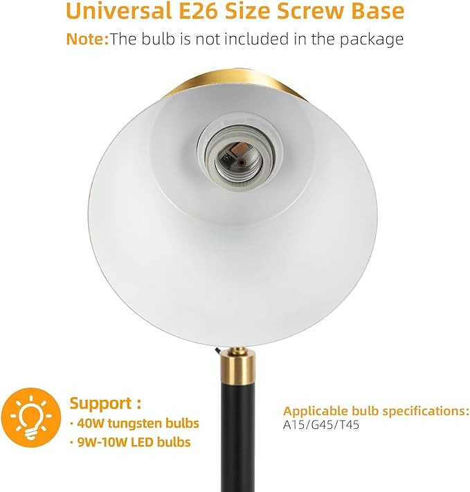 Starstrips Desk Lamp with Dual USB Charging Port, Heavy Duty Metal Task Light - Image 5