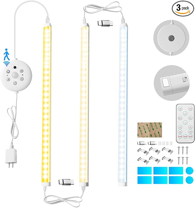 THLIFURE LED Cabinet Lights Bar by THLITURE