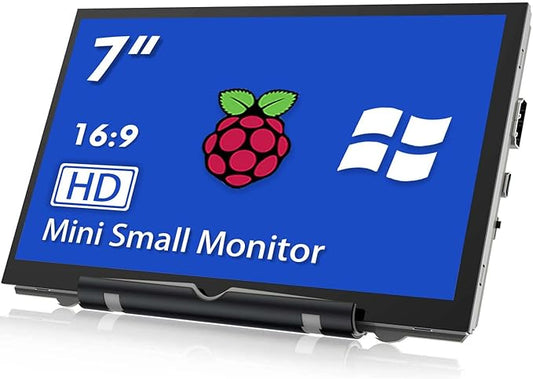 HAMTYSAN Raspberry Pi Screen 7 Inch HDMI Monitor 800x480 LCD Screen Display by HAMTYSAN