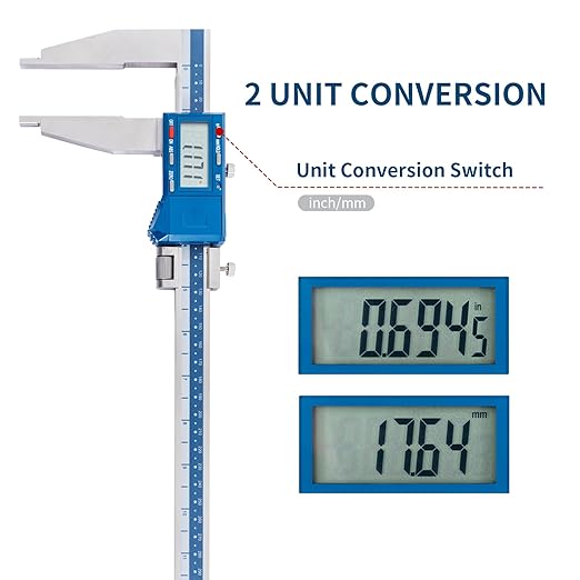 Dasqua 0-12"/300mm Heavy Duty Long Jaw Absolute Origin Digital Caliper - Image 2