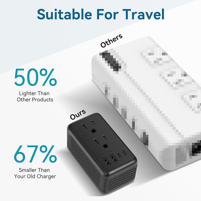 Upgraded 2000W 220V to 110V Voltage Converter US to Europe Travel Adapter - Image 6