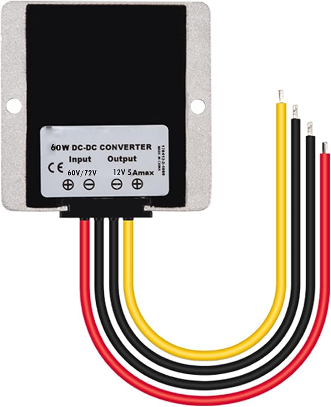 MGGi DC to DC Voltage Reducer 60V 72V Step Down to 12V 5A 60W, Waterproof - Image 3