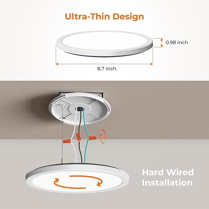 Matane Dimmable Motion Sensor LED Ceiling Light - Image 7