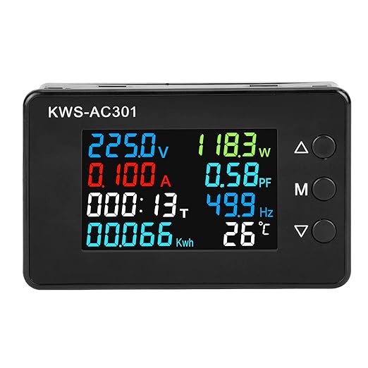 DROK AC Multimeter, 50-300V 0-100A by DROK