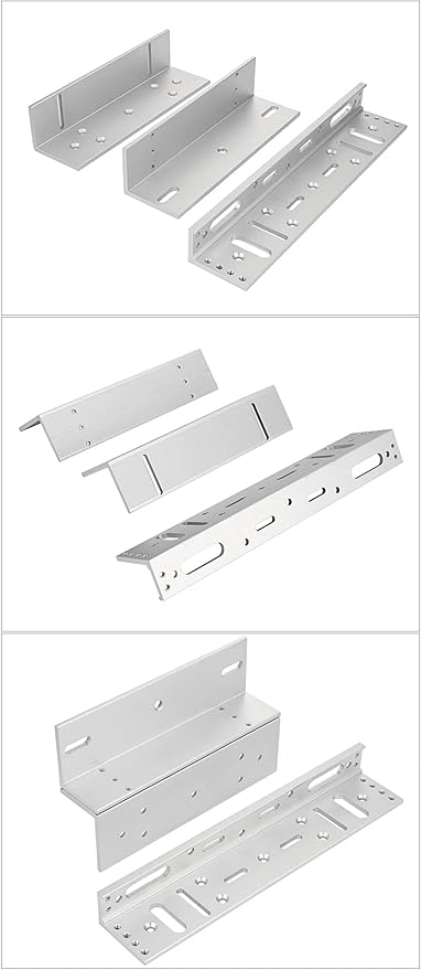 Electric Magnetic Lock with Z and L Bracket 280KG 600LBS Holding Force - Image 6