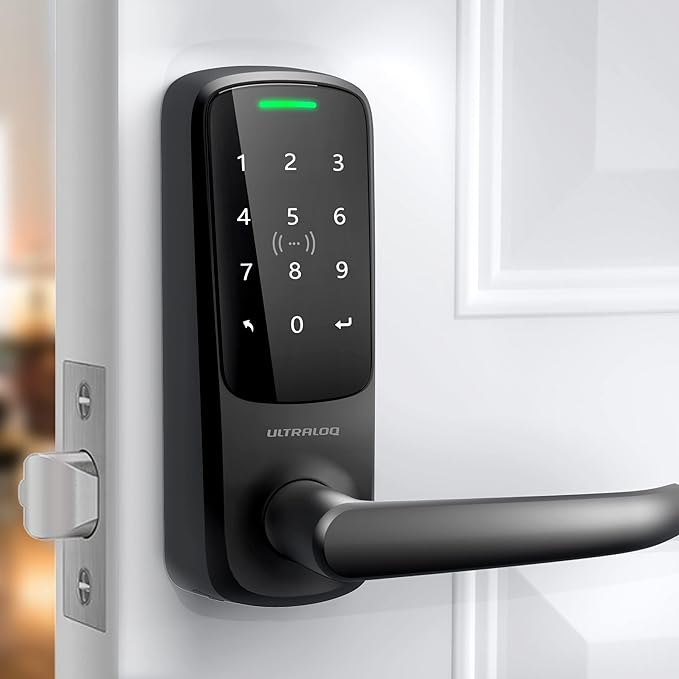 ULTRALOQ Latch 5 Built-in WiFi Smart Lock by ULTRALOQOfficialStore