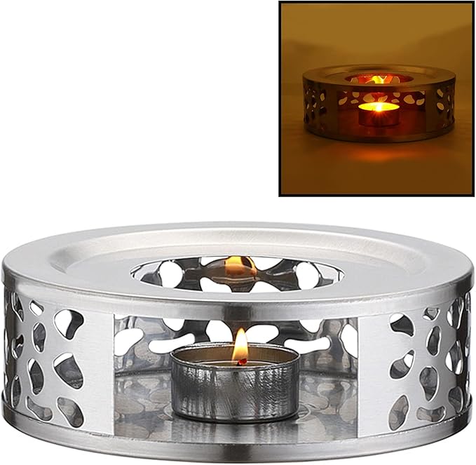Stainless Steel Teapot Warmer, Metal Teapot Heater by KEISSCO
