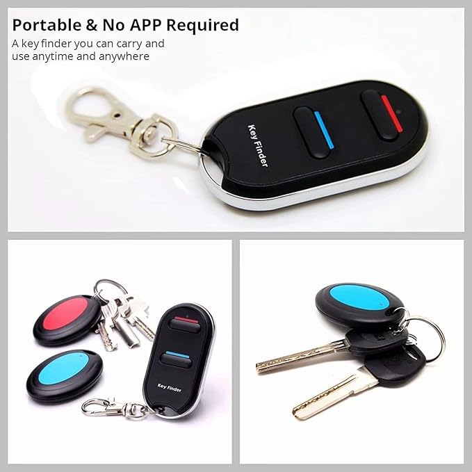 VODESON Key Finder TV Remote Control Finder, No Smartphone Needed Easy to Use - Image 5