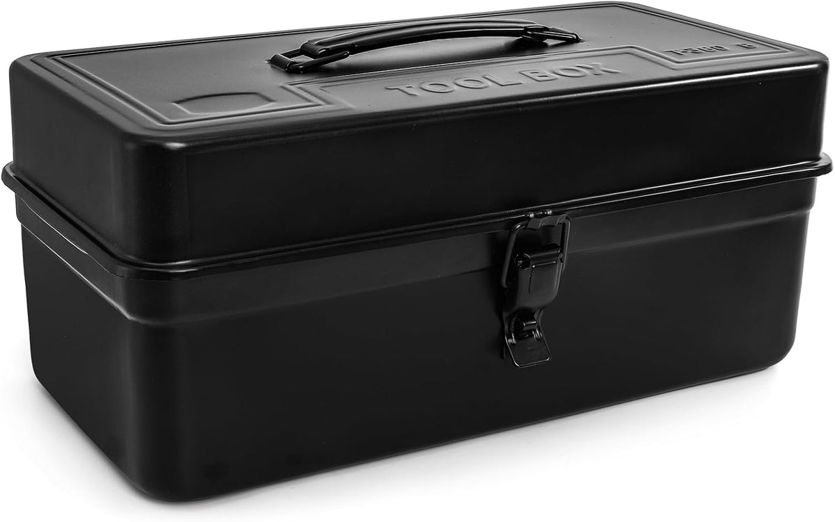 tosnail metal tool box, 14" portable empty toolbox, main product view