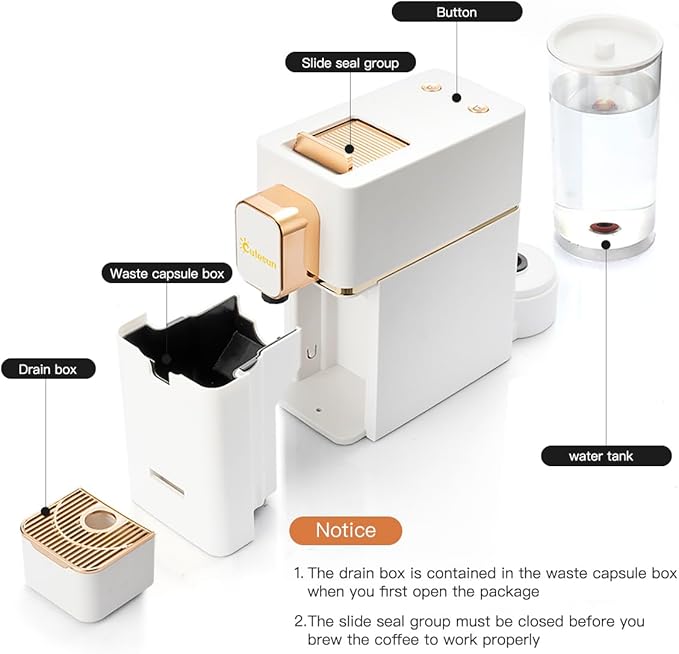 Espresso Machine for Coffee Capsules Compatible - Image 5