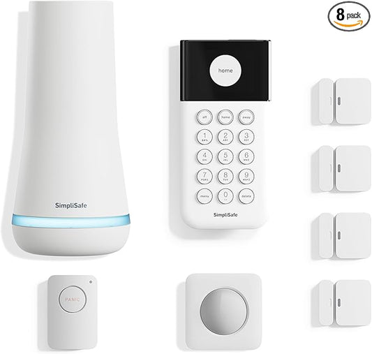 SimpliSafe 8 Piece Wireless Home Security System by SimpliSafe%C2%AE