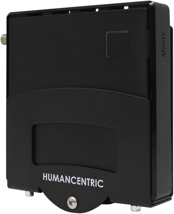 HumanCentric Cable Box and Modem Mount, Adjustable Wall Mount by HumanCentric