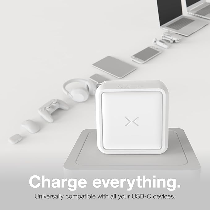 NOCO XGrid X100: 100W USB-C Charger – Dual Port GaN Power Adapter - Image 7