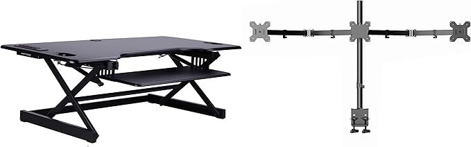 Rocelco 46" Standing Desk Converter by Rocelco