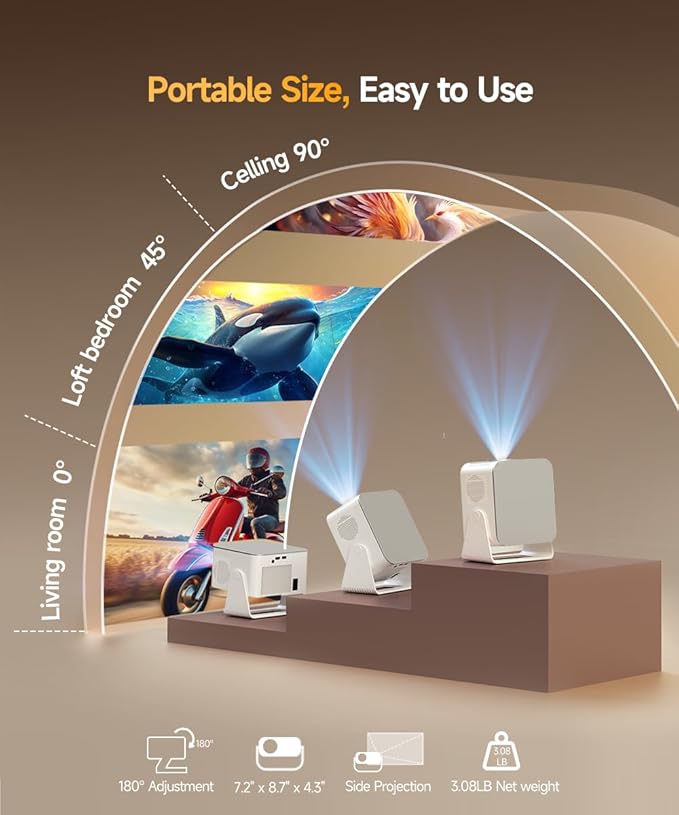 Android 14 Smart Projector - Image 6