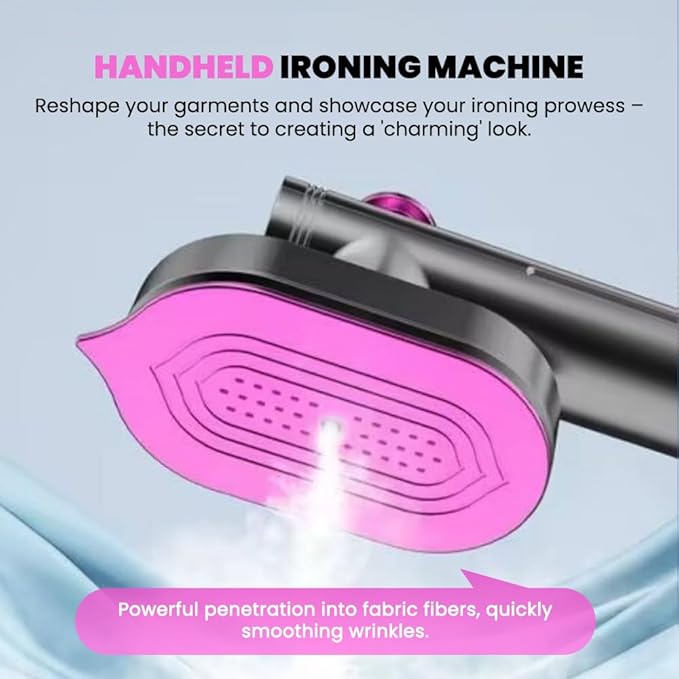 Saker Mini Steam Iron 2026|Portable Handheld Garment SteamerCompact Home Travel - Image 2