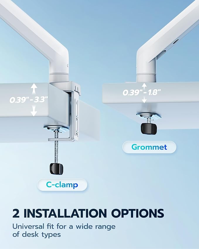 ARES WING Heavy Duty Single Monitor Arm - Image 2
