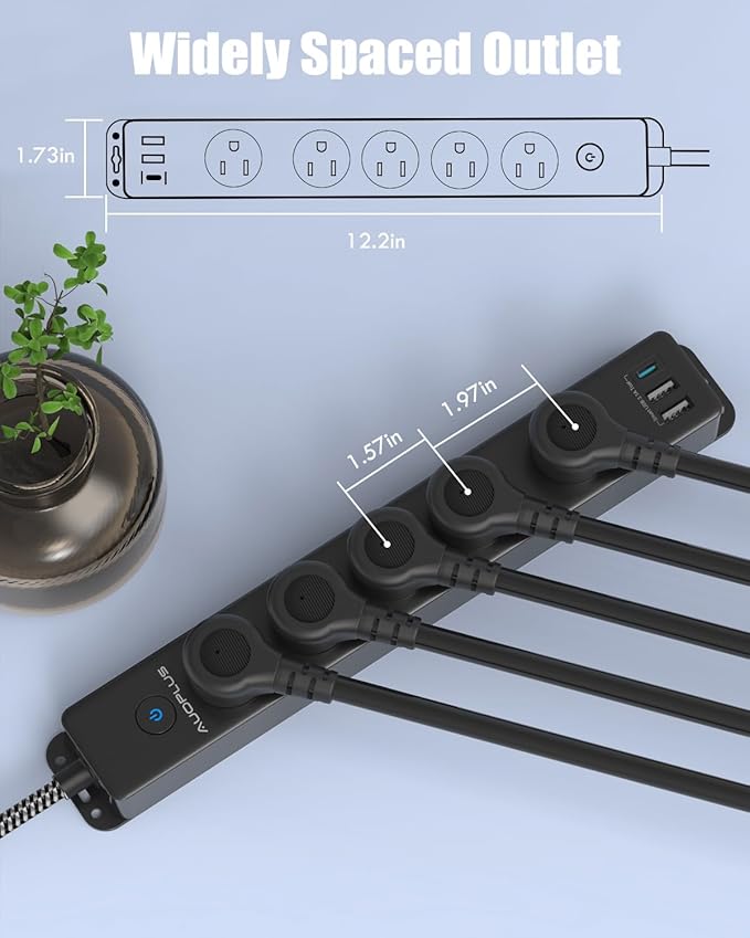 Surge Protector Power Strip - Image 7