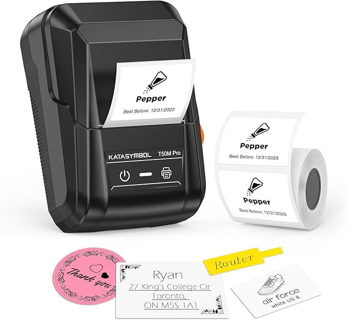 SUPVAN T50M Pro Bluetooth Label Maker Machine by SUPVAN