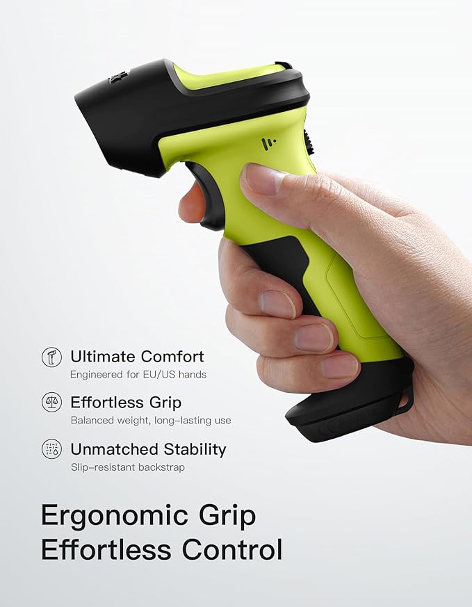 Inateck 2D Barcode Scanner, Wireless Bluetooth QR Code Scanner - Image 7