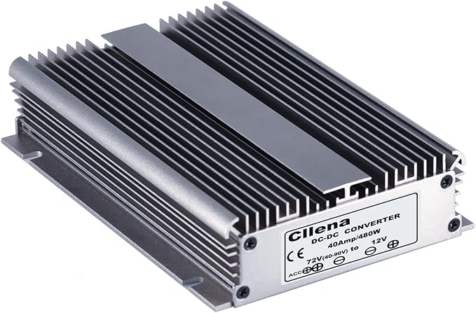 Cllena DC 40V-90V to 12V Converter Voltage Regulator Reducer 48V 60V 72V Step - Image 2